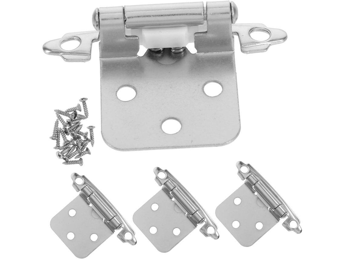 Conjunto De 4 Dobradiças Mola Com Fechamento Automático Para