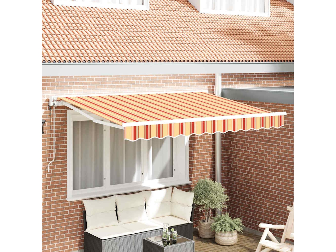 Vidaxl Estrutura De Toldo Multicolor 250 X 200 Cm