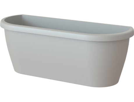 Floreira  Parede (14.5x38.5x14.2cm - Cinzento)