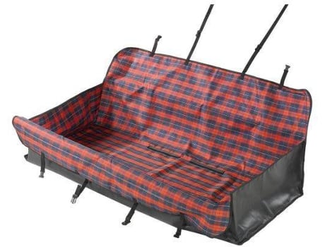 Capa Protetora de Carro para Cães  (Vermelho)