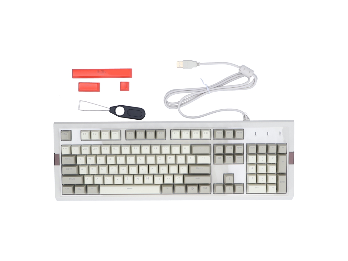 Teclado Gamer LAXISCREED Vintage 14 Efeitos de Luz