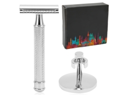 2026 kit de Afeitado Manual de Borde Doble para Hombres Diseño Seguro, Duradero Y Fácil de Limpiar (sin Hoja)