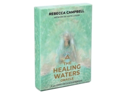 O Baralho Healing Water Oracle Cards, Com 44 Cartas No Estilo Tarô Impressas Em Papel Revestido, Inclui Um Livreto Eletrônico.