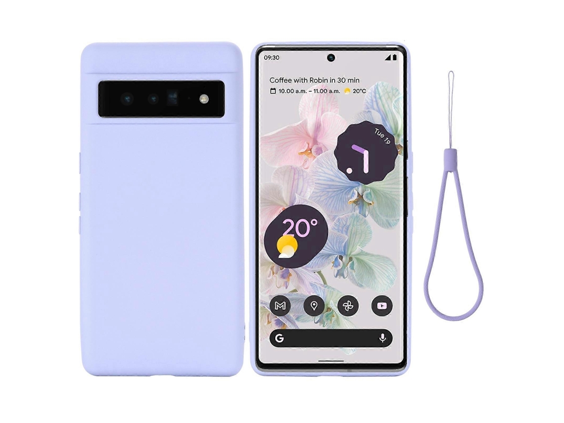 Capa De Silicone Líquido À Prova De Choque Para Google Pixel 7 Pro Pure Color