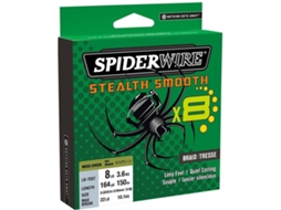 Linha de Pesca trançadas SPIDERWIRE Stealth Smooth 8 Braid (0.230 mm - 0,10 mm)