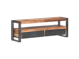 Tv Cabinet, Tv Cabinets Vidaxl Marrom Madeira