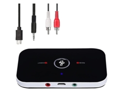 Transmissor E Receptor Bluetooth 5.0, Adaptador De Áudio Estéreo Portátil Sem Fio 2 Em 1 Com Transmissão De Áudio Hd De Baixa Latência Compatível Com