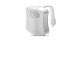 Lurelia Luz Noturna Wc Com Sensor Pir, A Bateria, 8 Cores, Para Casa De Banho