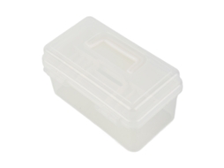 Caja De Armazenamento De Artigos De Arte Transparente
