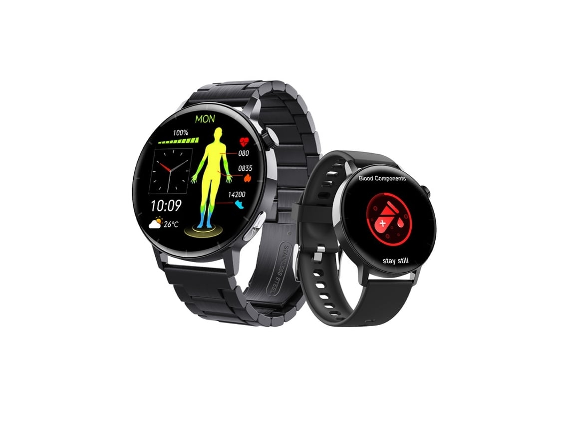 Smartwatch VEANXIN F67Pro À Prova D'Água Bluetooth Chamada Multifuncional com Iphone Samsung Android Preto