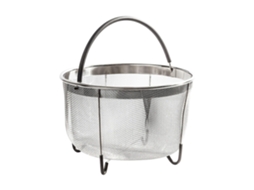 Cesto Para Cozinhar A Vapor Para Panelas Instant Pot De 6 Litros, Em Aço Inoxidável, Design Durável, Compatível Com Panelas De Pressão Instant Pot.