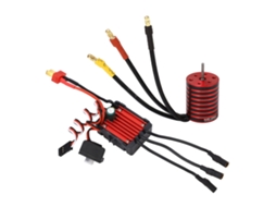 Mali kit Motor Brushless Sem Sensor 2430 7200kv com Esc 25a para Veículos Rc 1/16 1/18