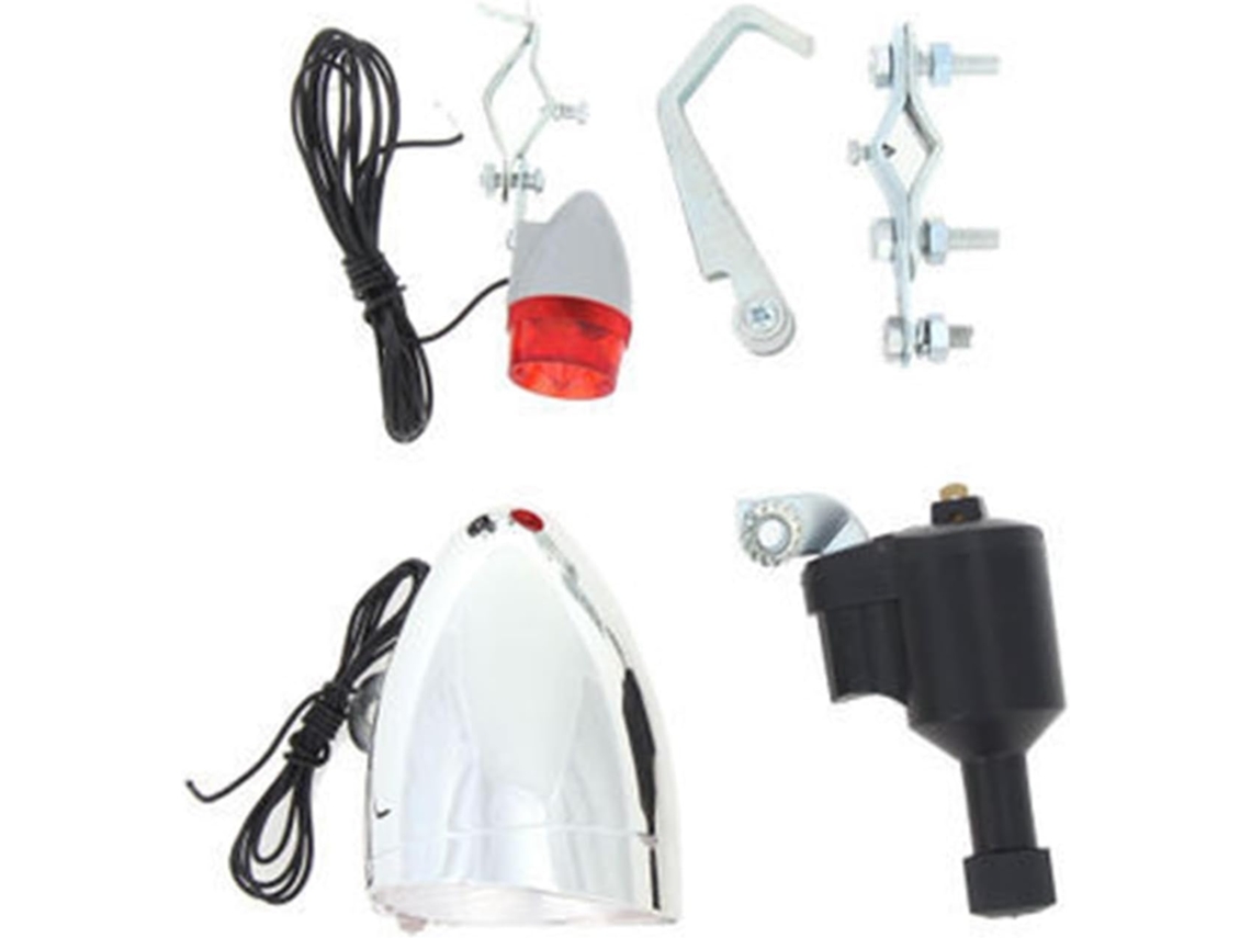 Luzes De Guidão Para Bicicleta, Monobloco, A Bateria, Conjunto