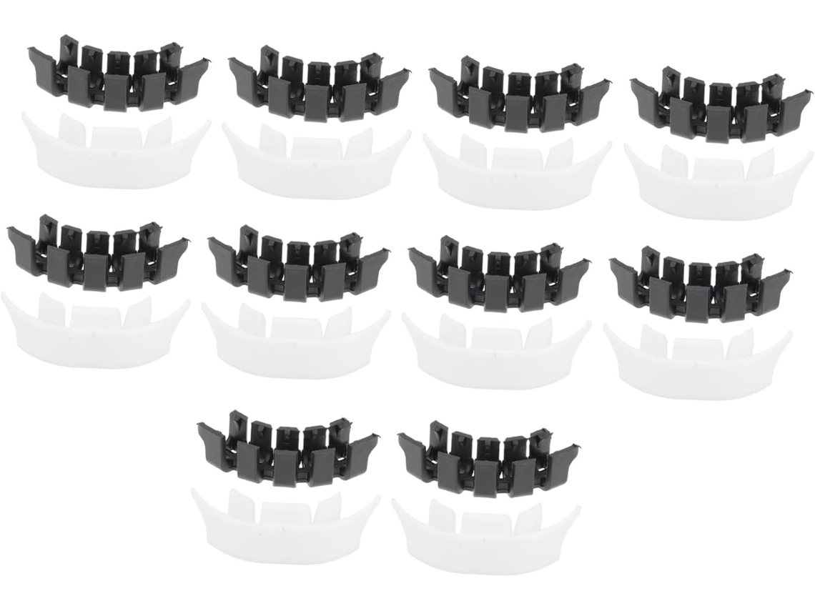 Clipe de Suporte para Caule de Plantas Inoomp, Clipe de Plástico Às Intempéries para Tomates, Pepinos, Pimentões e CHABERLU