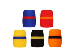 Conjunto de 5 Capas de Substituição para Microfone em Espuma Espessa para Proteção Contra Poeira. AQUAFORGE