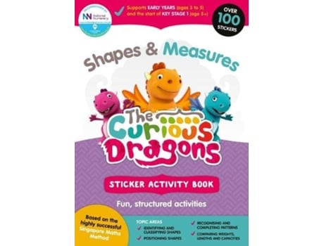 Livro Shapes amp Measures de The Curious Dragons (Inglês)