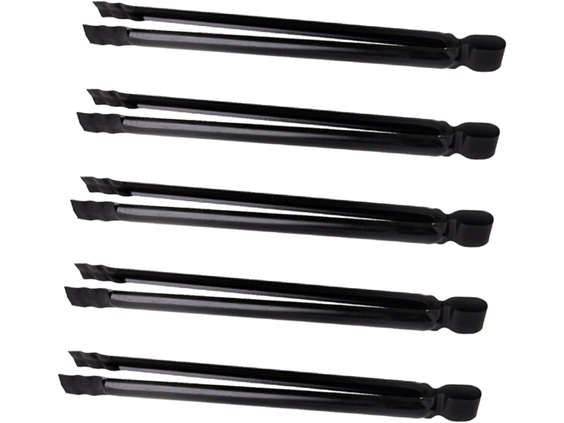 Pinças Para Churrasco Hemobllo De 5 Peças Com Cabo, Utensílio De Cozinha Para Exterior Manusear Carvão E Aquecer