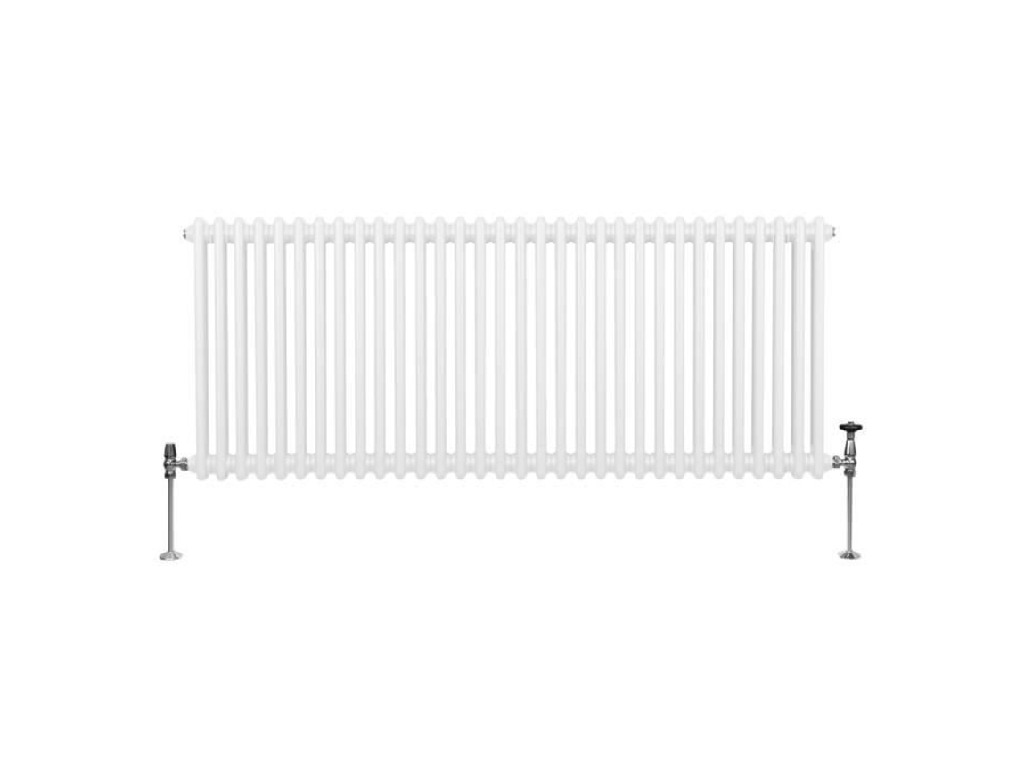 Radiador Tradicional com 2 Colunas Aquecimento Horizontal Branco 600 x 1462mm