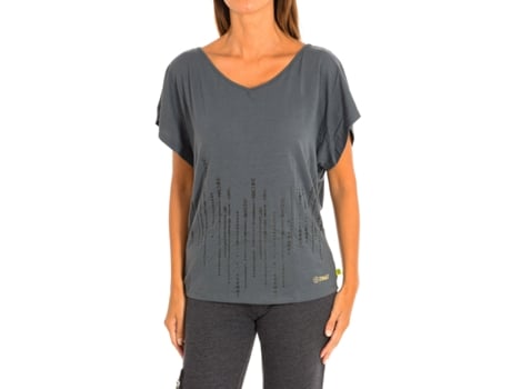 T-Shirt de Mulher ZUMBA Cinzento (XS/S)