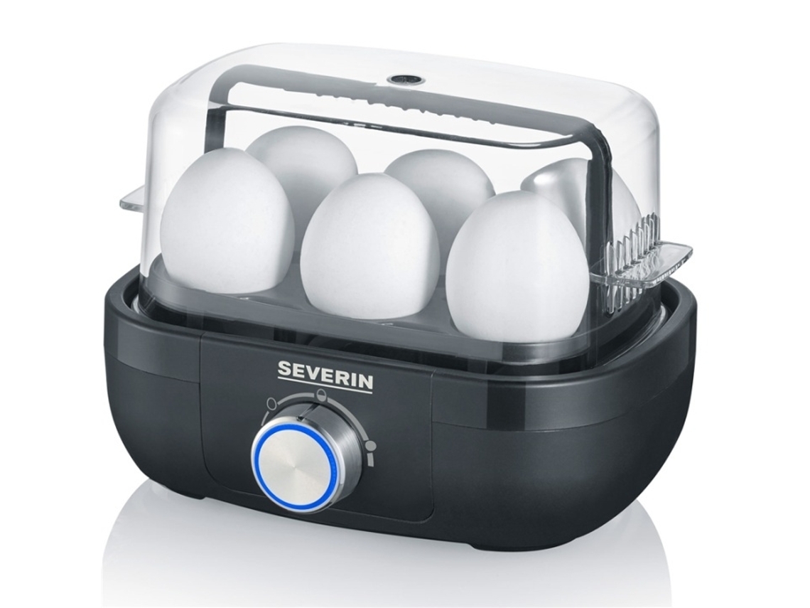 Cozedor De Ovos Severin Para 6 Ovos Com Controle Eletrônico Ek3166