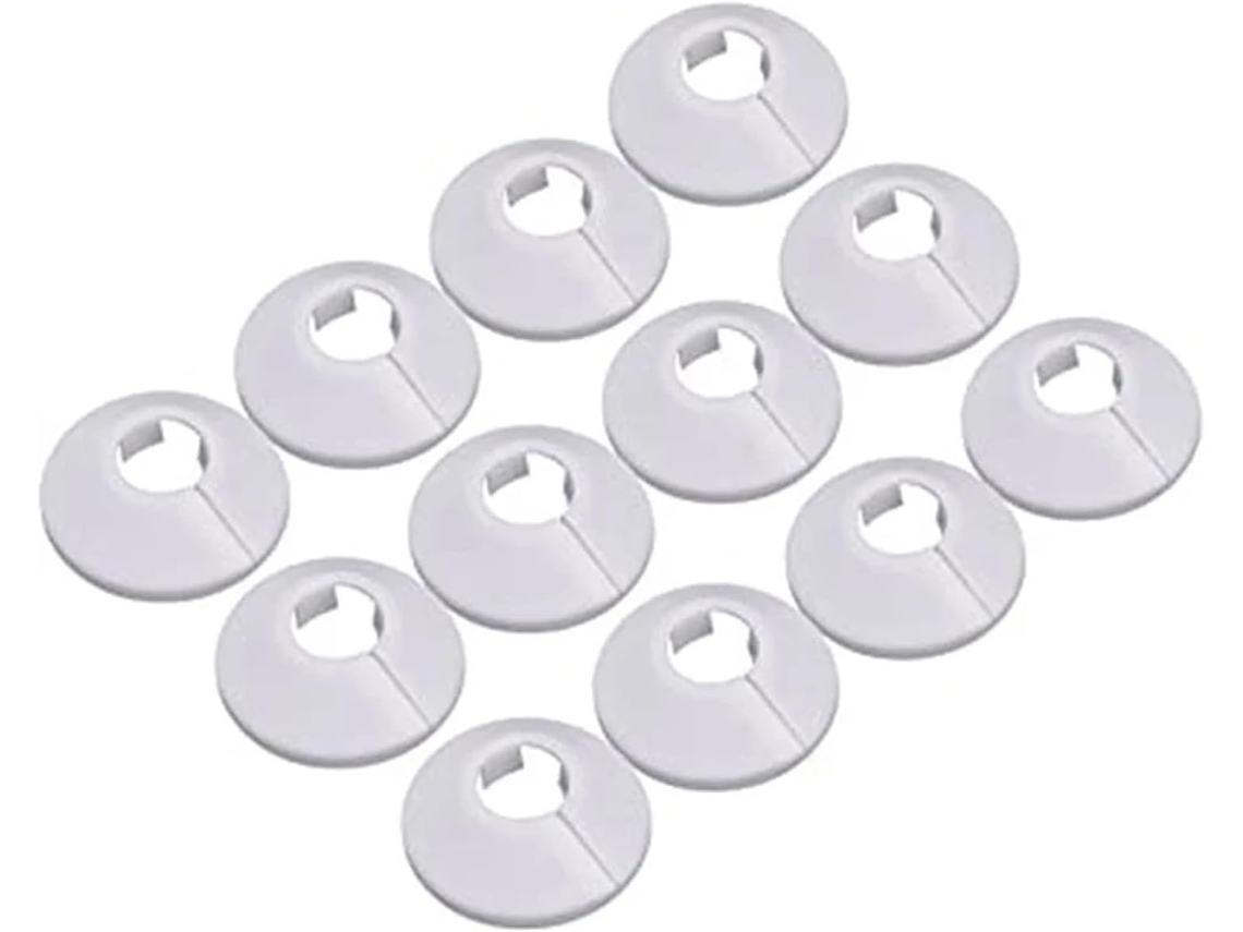 Conjunto De 20 Placas Cobertura Para Encanamento, Incluindo Anéis De Plástico Encaixe Para Torneiras Banheiro, Cozinha E