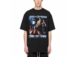 Rockinstone Army Of Darkness Movie Army Of Darkness Movie Get Some Lightning Black Adult T-shirt Size:xxxl