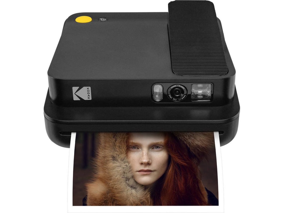 Máquina Fotográfica Instantânea KODAK Smile Classic Preto