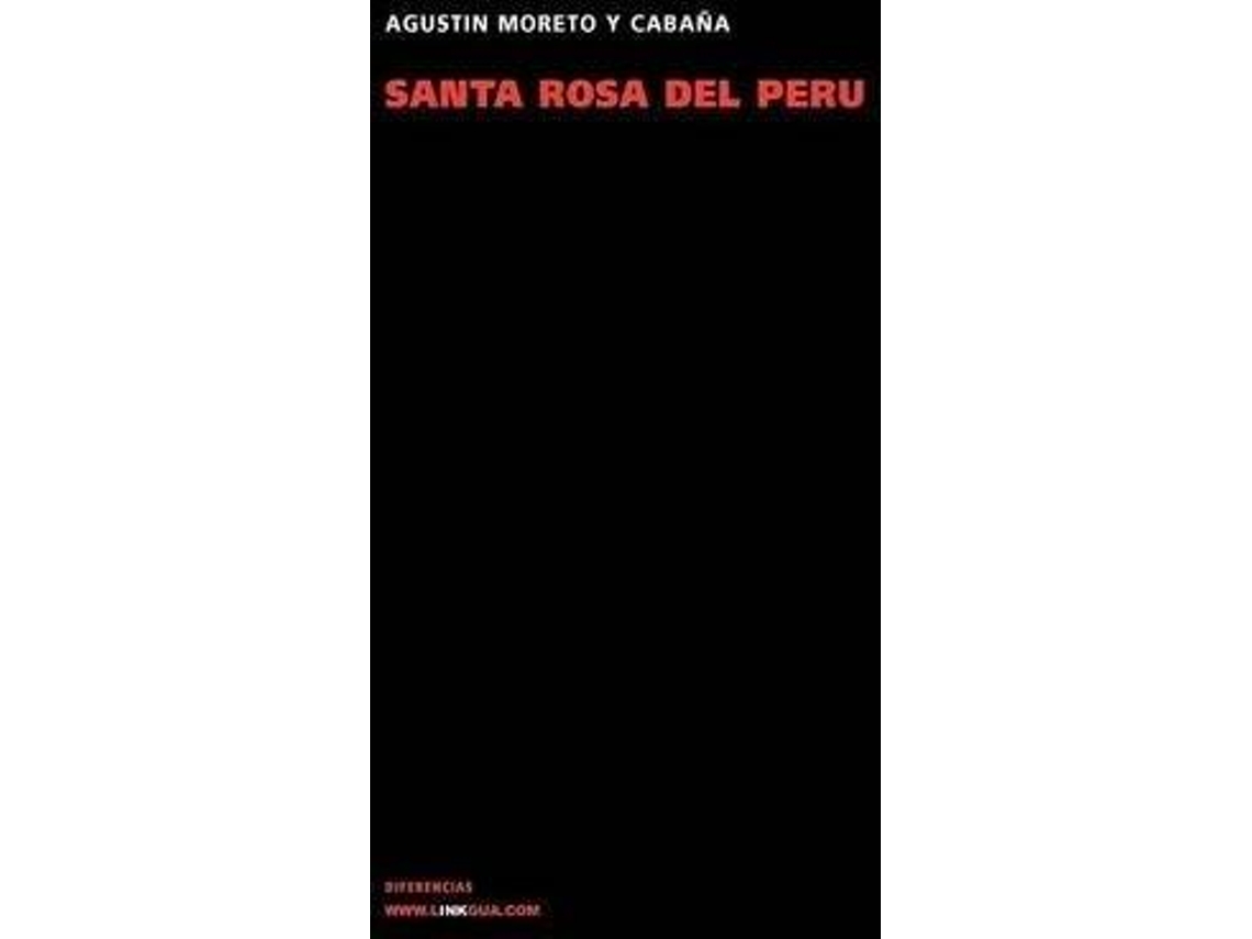 Livro Santa Rosa Del Peru de Agustín Moreto Y Cabaña (Espanhol)