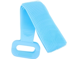 Escova De Banho Esfoliante Silicone Vosarea Com Cinto Longo, Acessório De Banho Azul, Elimina O Excesso De Gordura E