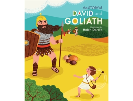 Livro the story of david and goliath de running press,helen dardik (inglês)