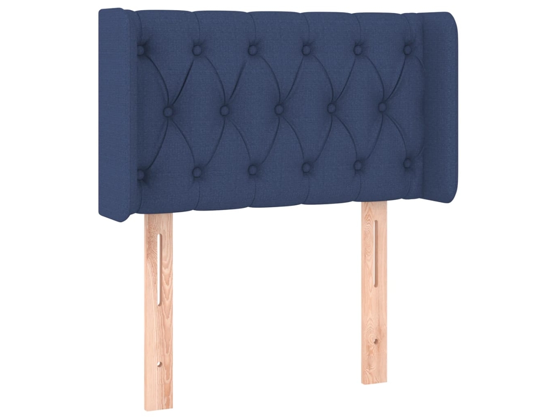 Headboard, Headboards Vidaxl Azul Tecido (83 X 16 X 78/88 Cm)