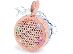 Alto Falante De Chuveiro Bluetooth Resistente À Água Botões De Controle De Viva Voz Portátil Viva Voz Com Luz Led Estéreo Sem Fio Verdadeiro