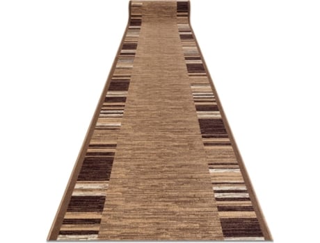 Tapete de Interior DYWANY LUSZCZOW Adagio 140484 (Bege - 110 x 660 cm - Poliamida)