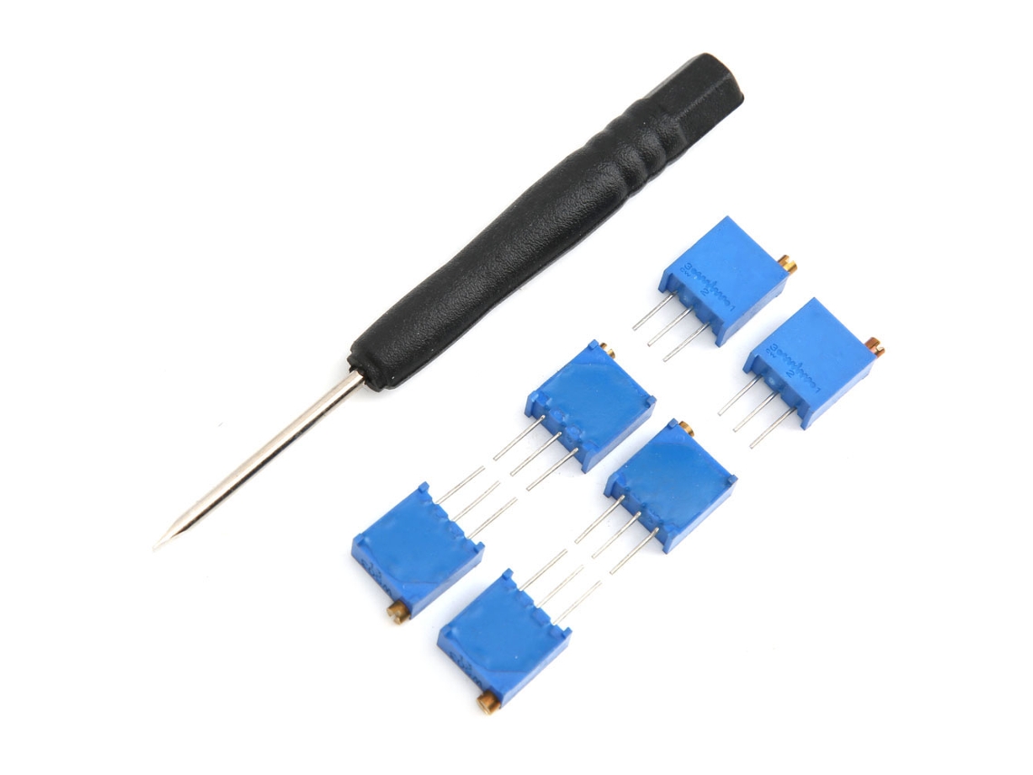 Kit De 60 Resistências Ajustáveis Laxiscreed Com 12 Valores Diferentes Para Projetos Eletrônicos
