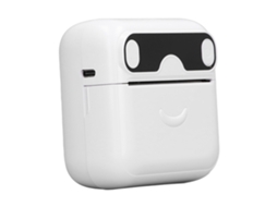 Primerox impressora de Questões Erradas Portátil Sem Tinta Bluetooth Sem Fio Bolso Branco