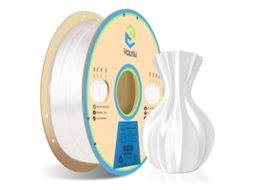 Filamento silk PLA Yousu 1.75mm com +/- 0.03mm branco S/MARCA