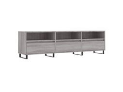 Tv Cabinet, Tv Cabinets Vidaxl Cinzeto Madeira Processada (n/a)