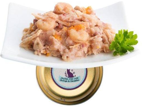 Ração para Gatos  (90 g - Húmida - Sabor: Frango e Camarão)