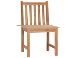 Cadeiras de Jardim C/ Almofadões 2 Pcs Teca Maciça MAISON EXCLUSIVE