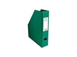 Porta Revistas Exacompta Pvc Lombada 70Mm Cor Verde 230X310X70 Mm