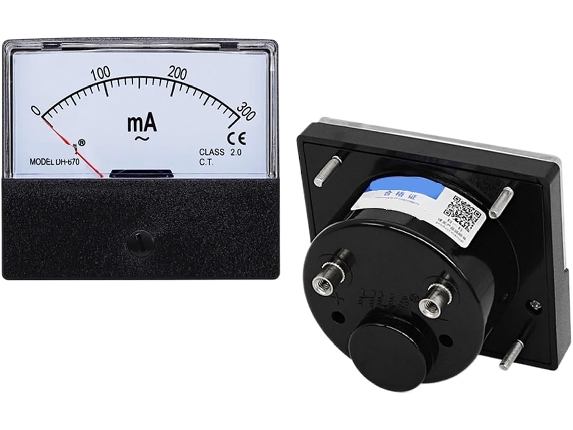 Amperímetro Analógico Ca Dh-670, 5ma, 10ma, 20ma, 30ma, 50ma, 100ma,