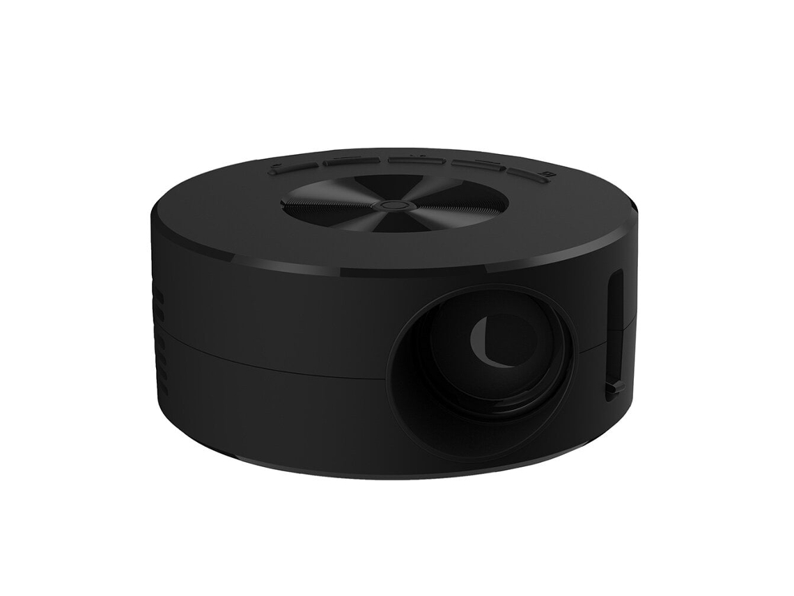 Miniproyector Fhd 1080p, Color Negro
