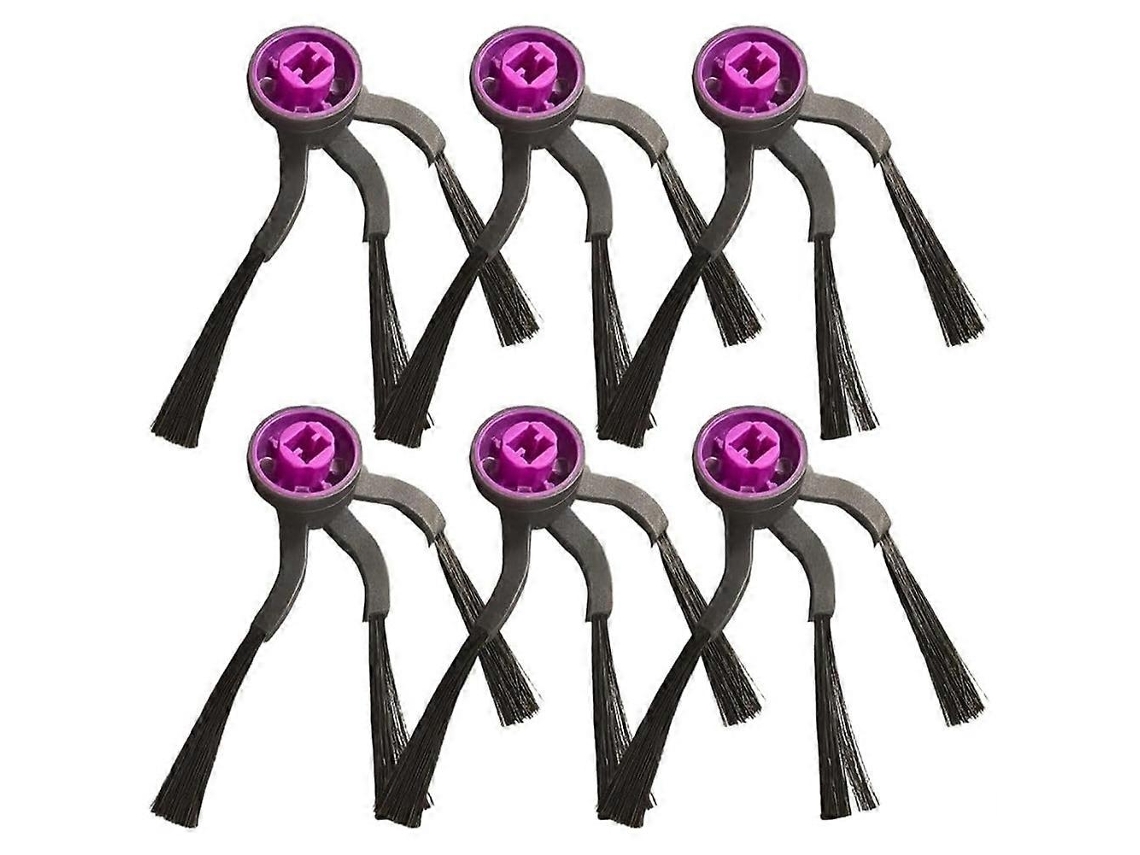 Conjunto De 10 Escovas Laterais Para Aspirador Robô Autolimpante Midea V16 / Eureka J15 Evo Ultra, Incluindo 6 Escovas De Nylon Para As Bordas.