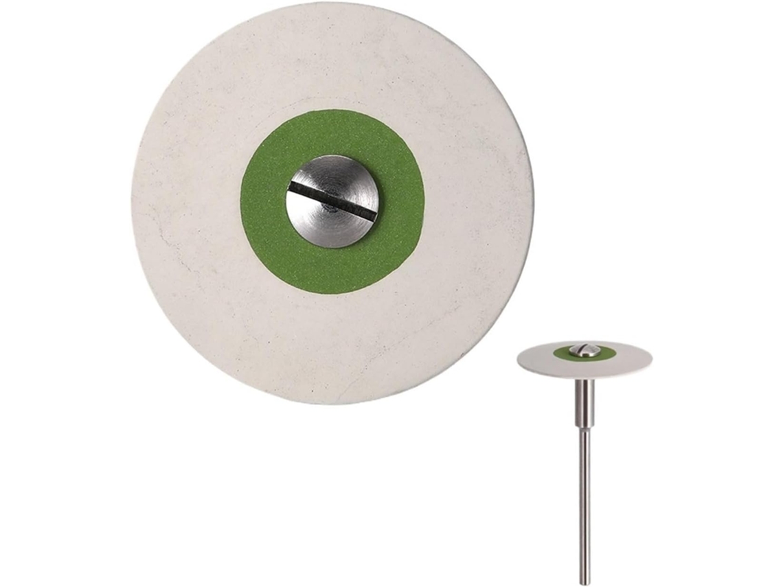 Disco De Polimento Borracha Diamantada 26 Mm Para Porcelana Zircônia