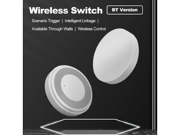 Interruptor sem fios Bluetooth 5.0, modo multifunções, controlo remoto, aplicação Mijia, compacto, antiderrapante | S/MARCA
