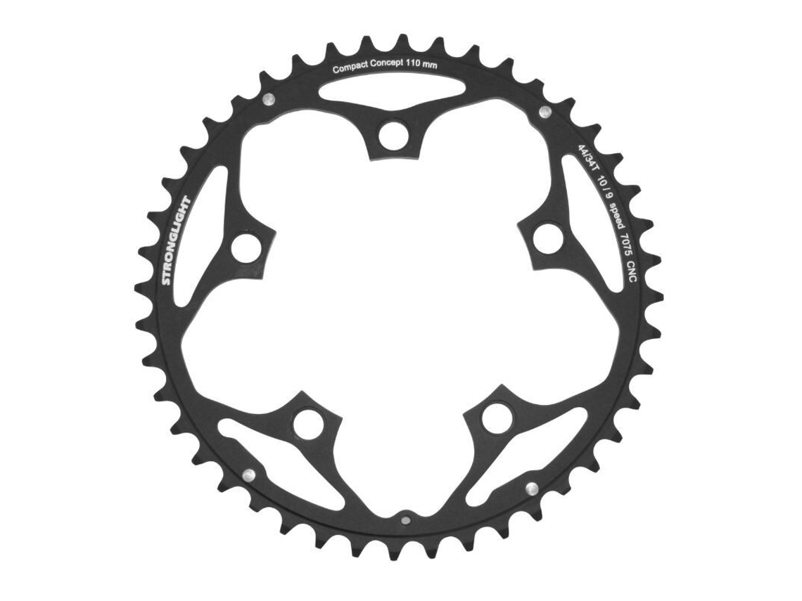 Tabuleiro Interior de 5 Raios STRONGLIGHT 7075 Type Shimano 44 T