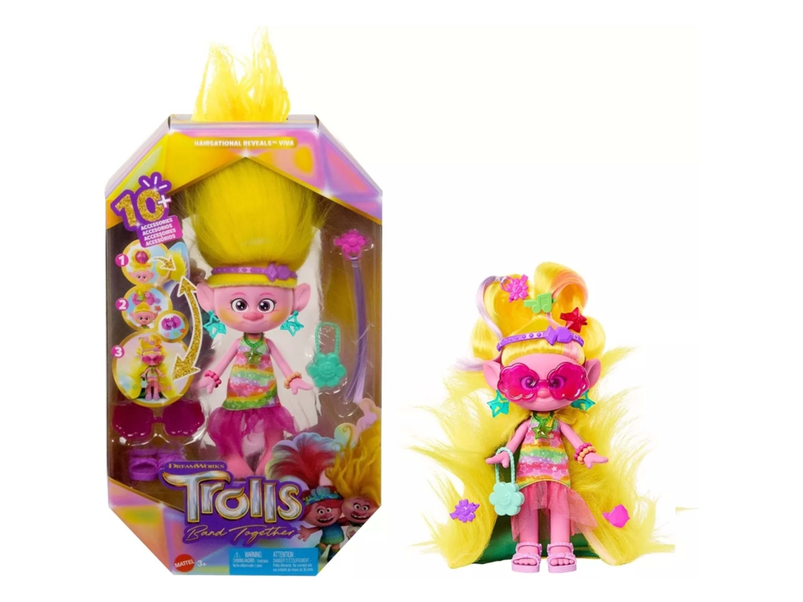 TROLLS Vivos com Acessórios