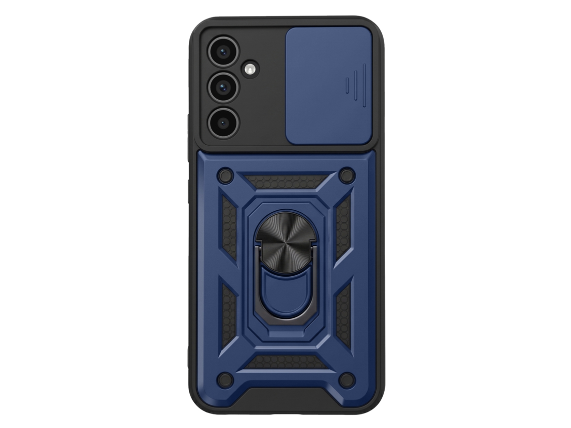 Capa Para Galaxy A34 5g Com Anel Magnético Rotativo E Proteção De Câmara Deslizante