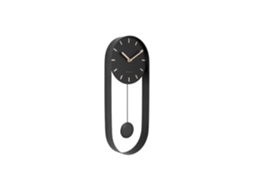 Relógio de parede em aço Karlsson Pendulum Charm
