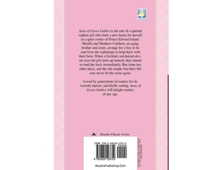 Livro Anne Of Green Gables De Lucy Maud Montgomery (inglês - Capa Dura)